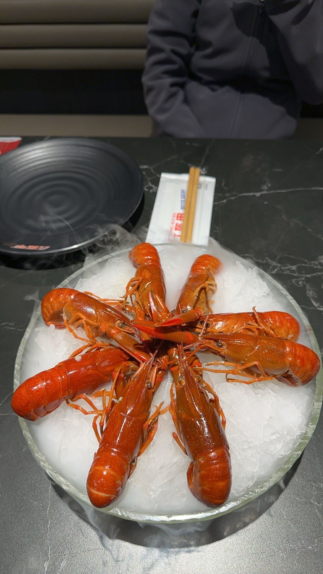 这次用餐的小龙虾菜品