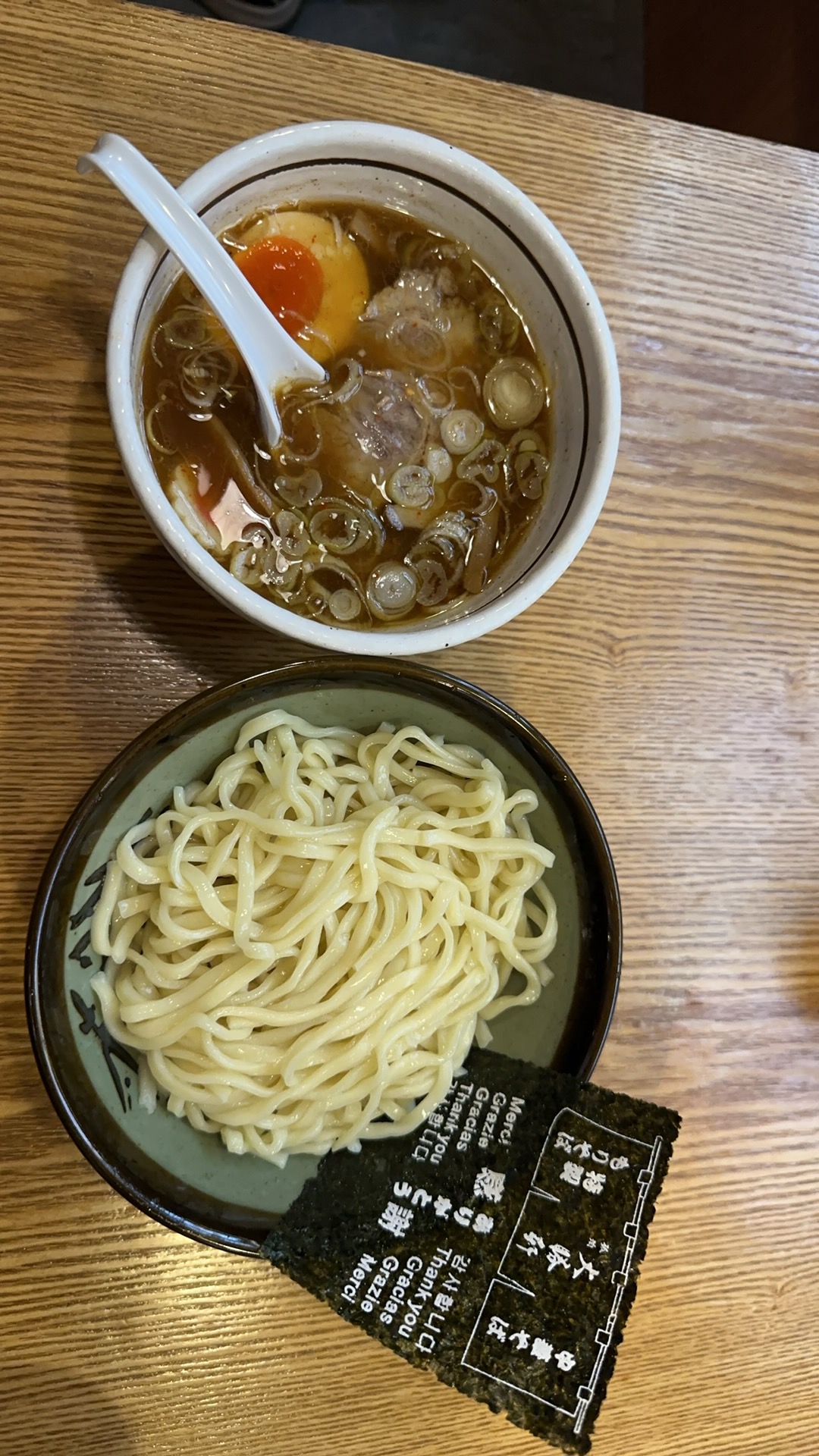 たいしょうけん大勝轩的蘸面与蘸汤